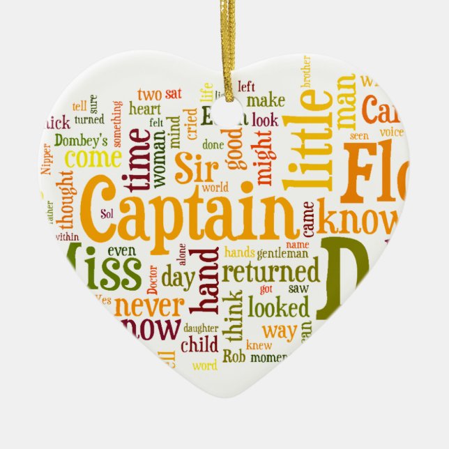 Dombey & Son Julgransprydnad Keramik (Framsidan)