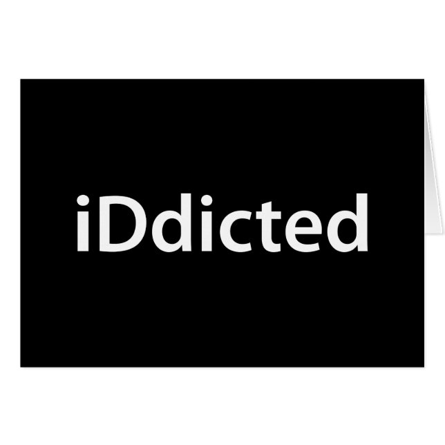 dömd hälsningskort (Framsidan Horizontal)