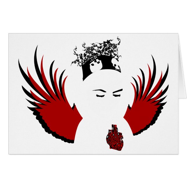 dömd hängivenhet : förlorad ängel OBS kort (Framsidan Horizontal)