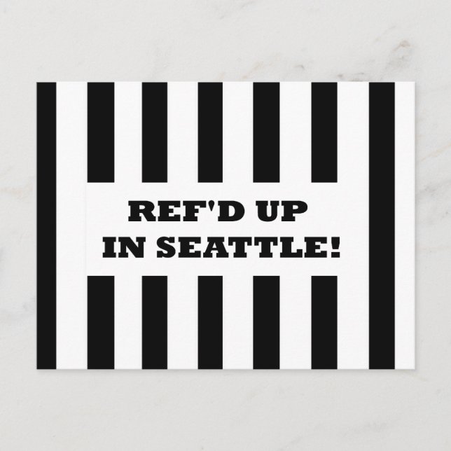 Domd i Seattle med Ersättningsdomare Kort (Framsida)