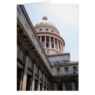 dome capitolio habana hälsningskort