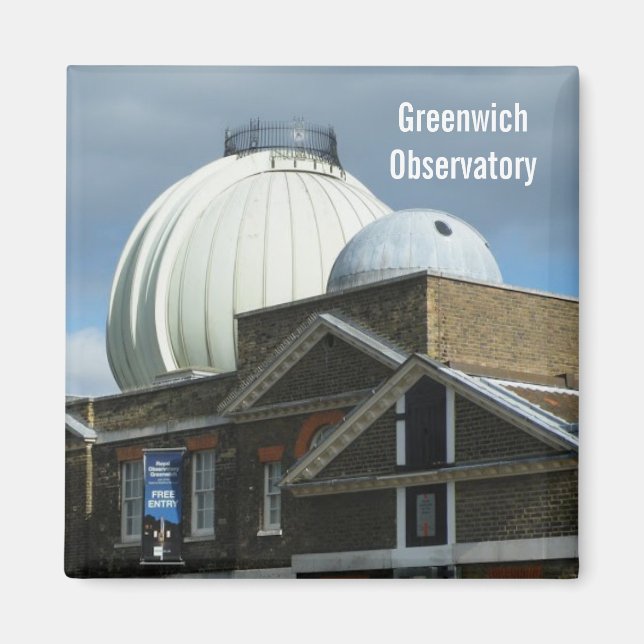 Dome - Greenwich Observatory Magnet (Framsidan)