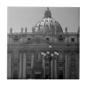 Dome of St Peters Basilica Rom Kakelplatta
