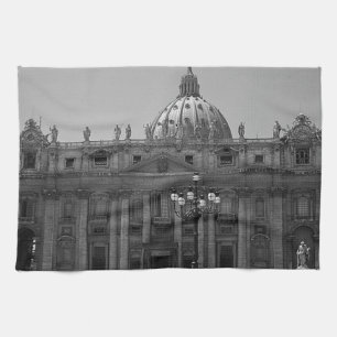 Dome of St Peters Basilica Rom Kökshandduk