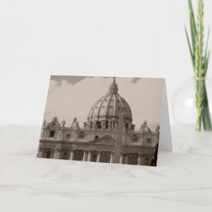 Dome of St Peters Basilica Rom Kort