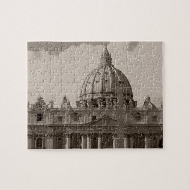 Dome of St Peters Basilica Rom Pussel (Horisontell)