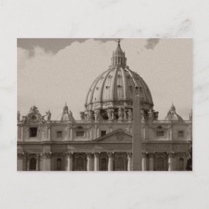 Dome of St Peters Basilica Rom Vykort
