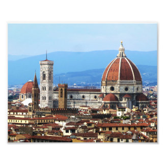 Dome of the Duomo, Florence Fototryck