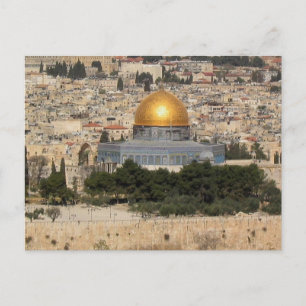 Dome of the Sten, Jerusalem 1 Vykort