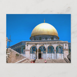 Dome of the Sten, Jerusalem 2 Vykort