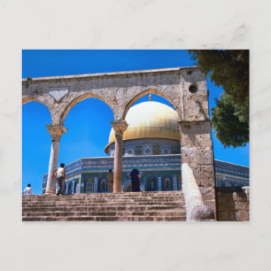 Dome of the Sten, Jerusalem Vykort