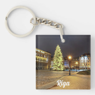 Dome Square med Julgran i Riga