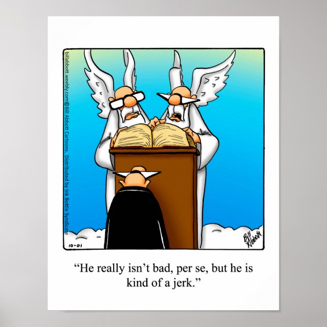 Domedagen Humor Poster (Framsidan)