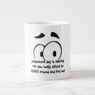 Domedagen närmar sig jumbo mugg