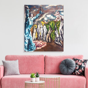 Domedagsvisionen El Greco Canvastryck