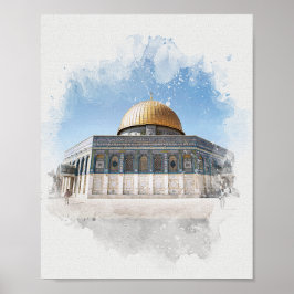 Domen i den vackra islamiska Heligan Ställen i Ste Poster
