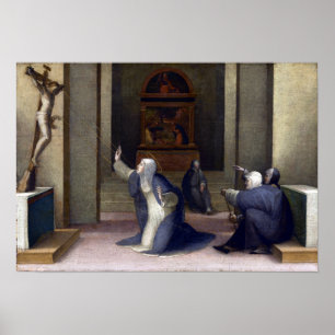 Domenico Beccafumi Saint Catherine av Siena Poster