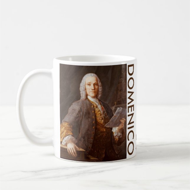 Domenico Scarlatti Kaffemugg (Vänster)