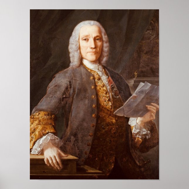 Domenico Scarlatti Poster (Framsidan)