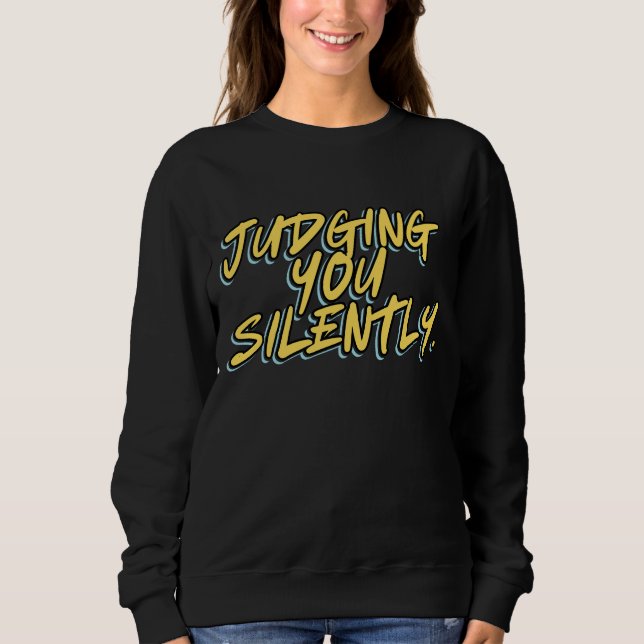 DÖMER DIG TYST T SHIRT (Framsida)