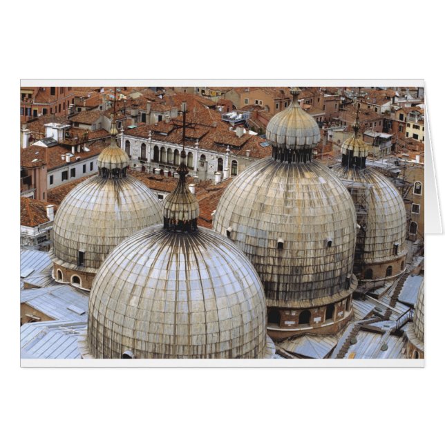 Domes of San Marco Hälsningskort (Framsidan Horizontal)