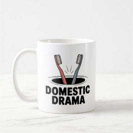 Domestic Drama | Relationship Chaos with Humor Kaffemugg