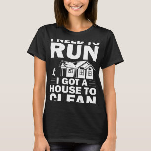 Domestic för Städning av renare husutrymmen T Shirt