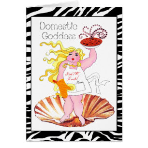 "Domestic Goddess" - Kissar kooken! OBS Kort