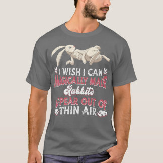 Domestic Magic Rabbit Animal Lagomorph Funny Pet T Shirt