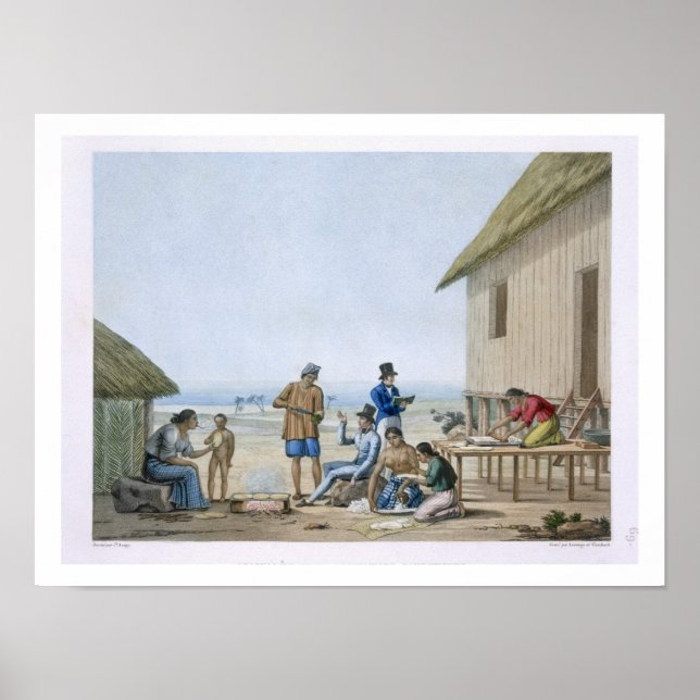Domestic ockupation, Agagna, Guam, Filippinerna, f Poster (Framsidan)