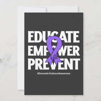 Domestic Violence Awareness 2024 Meddelande