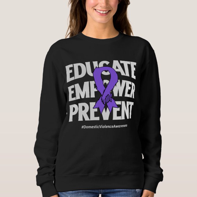 Domestic Violence Awareness 2024 T Shirt (Framsida)