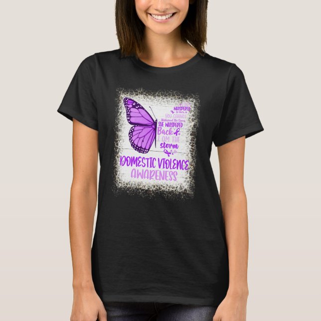 Domestic violence Awareness Complex Regional Pain  T Shirt (Framsida)