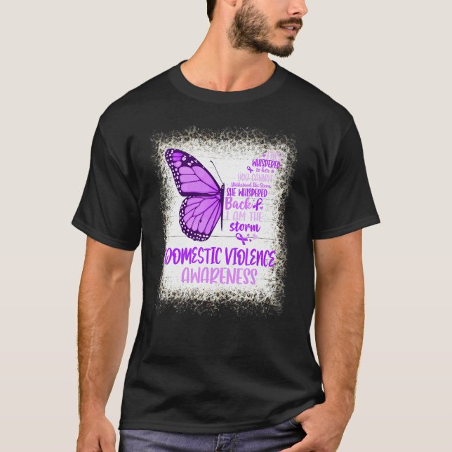 Domestic violence Awareness Complex Regional Pain  T Shirt (Framsida)