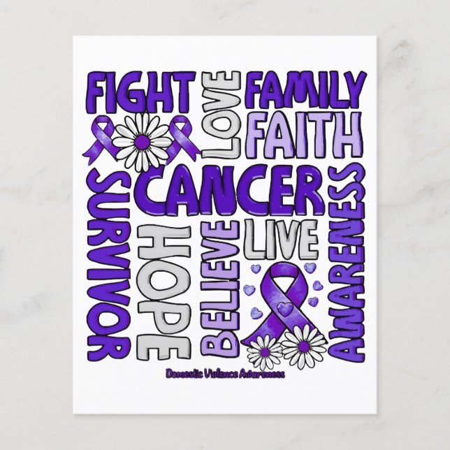 Domestic Violence Awareness - Fight kärlek Survor (Framsida)