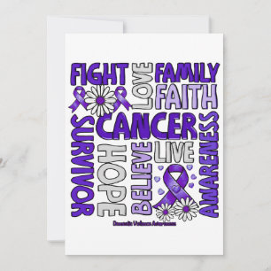 Domestic Violence Awareness - Fight kärlek Survor Inbjudningar
