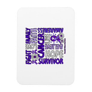 Domestic Violence Awareness - Fight kärlek Survor Magnet