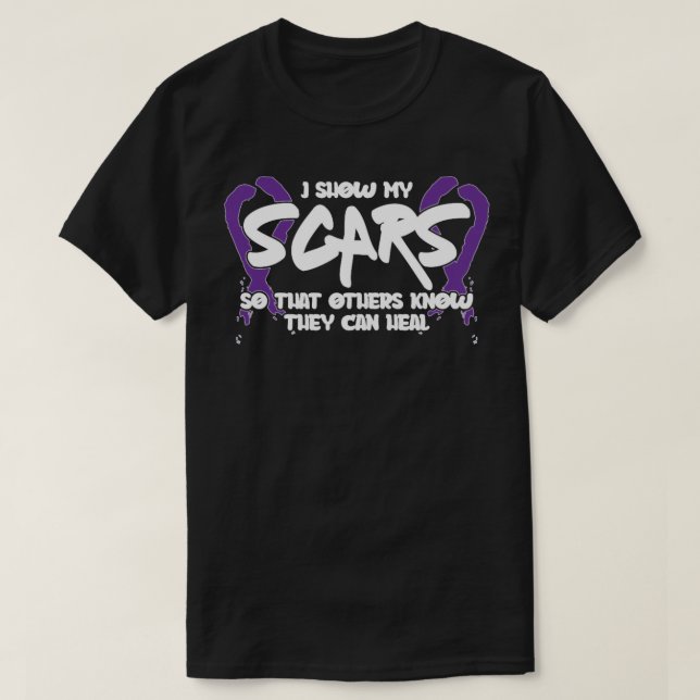 Domestic Violence Awareness Quote for Survivor Pul T Shirt (Design framsida)