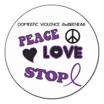 Domestic Violence Awareness Sticker