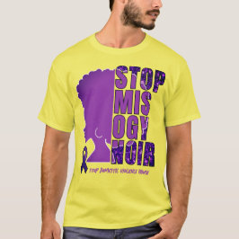 Domestic Violence Awareness STOP MISOGYNOIR T Shirt