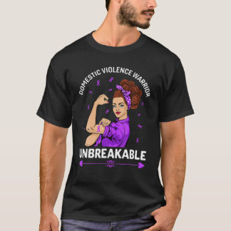Domestic Violence Awareness Stop Violence End Sile T Shirt