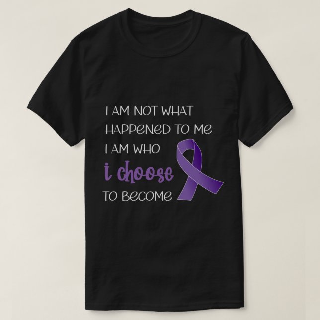 Domestic Violence Awareness Survivor T Shirt (Design framsida)