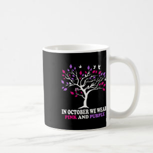 Domestic Violence Breast Cancer Awareness Month Ri Kaffemugg