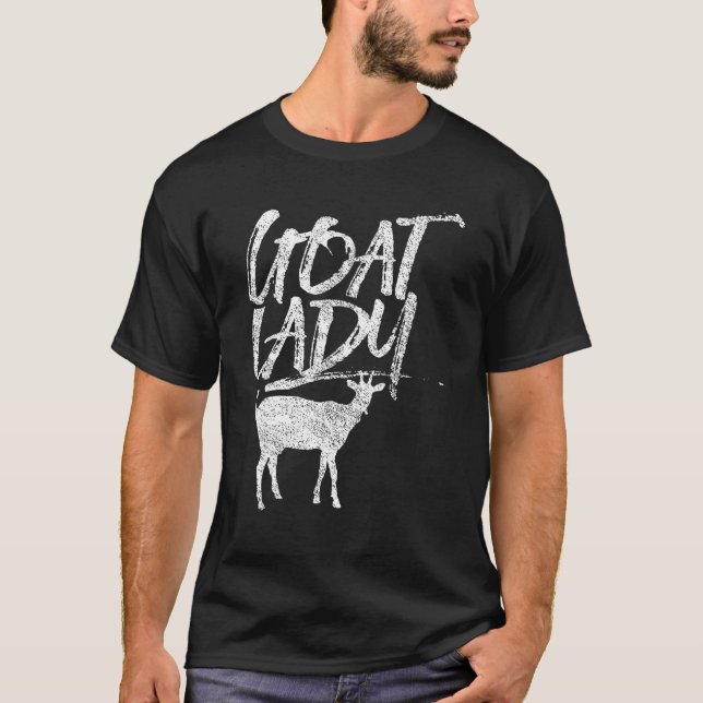 Domesticen Sheperd för get av get Dam T Shirt (Framsida)