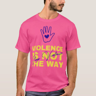domesticens medvetenhet om våld 4 t shirt