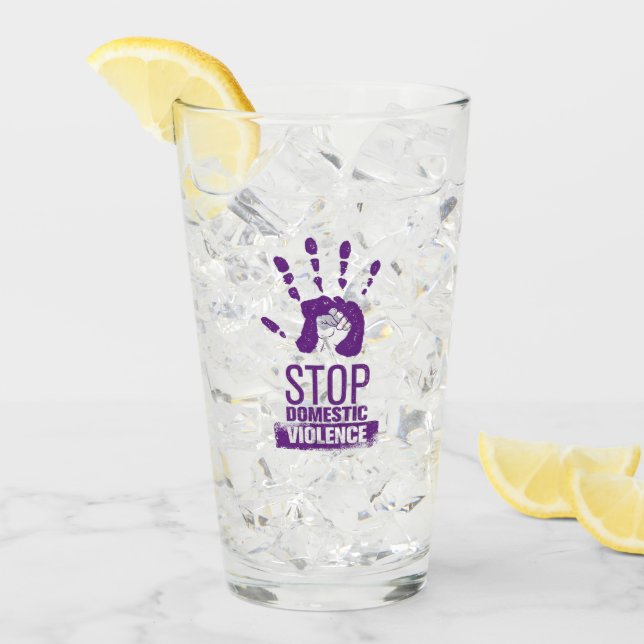 Domesticens medvetenhet om våld glaskopp (Framsida Ice)