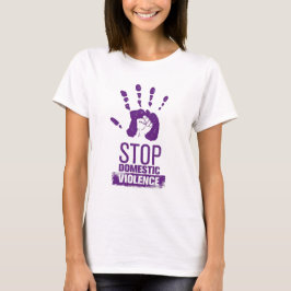 Domesticens medvetenhet om våld t shirt