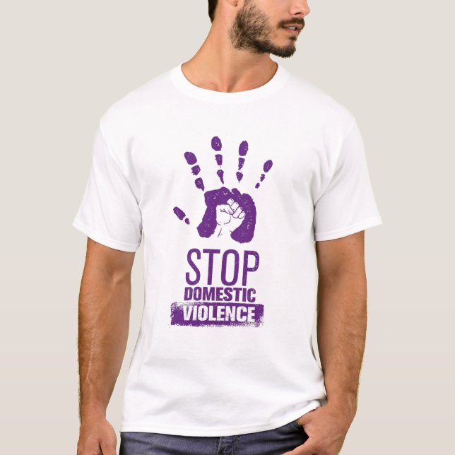 Domesticens medvetenhet om våld t shirt (Framsida)