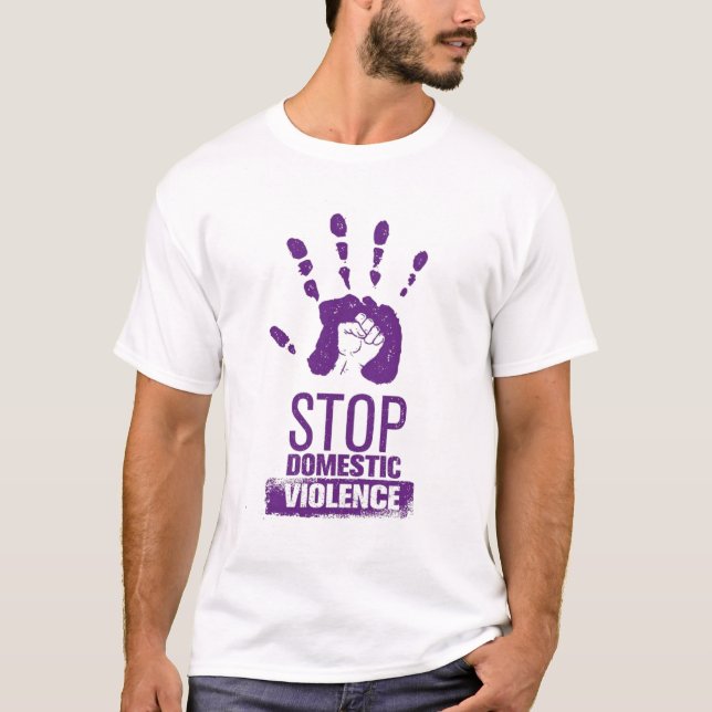 Domesticens medvetenhet om våld t shirt (Framsida)