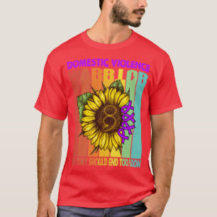 Domesticens våldsbrottsling Ingen artikel ska slut T Shirt